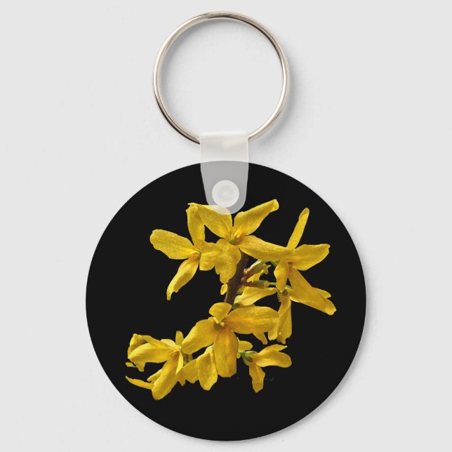 Porte-clés Porte - clé Forsythia (Recto)