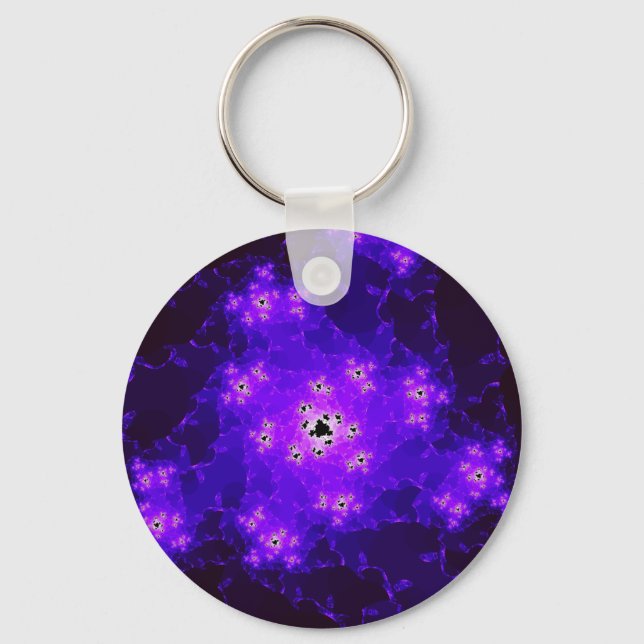 Porte-clés Porte - clé fractal Nebula (Recto)