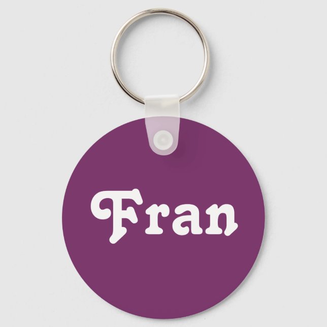 Porte-clés Porte - clé Fran (Recto)