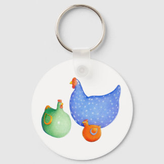 Porte-clés Porte - clé français des poules