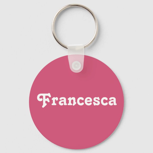 Porte-clés Porte - clé Francesca (Recto)
