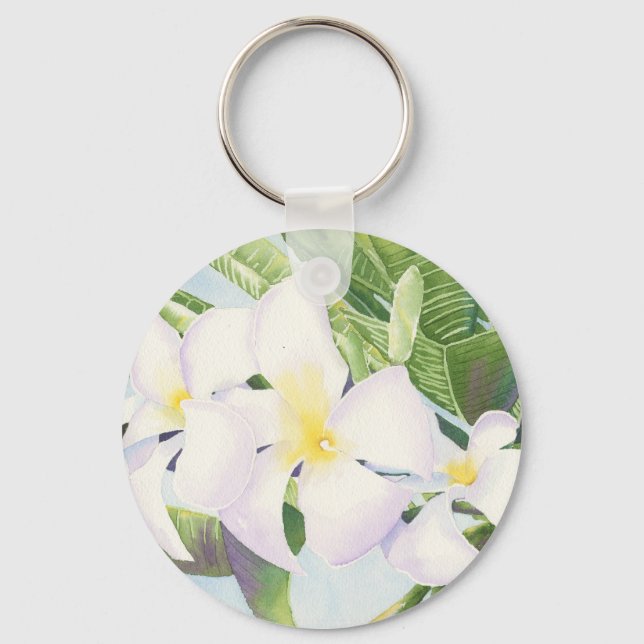 Porte-clés Porte - clé Frangipani (Recto)
