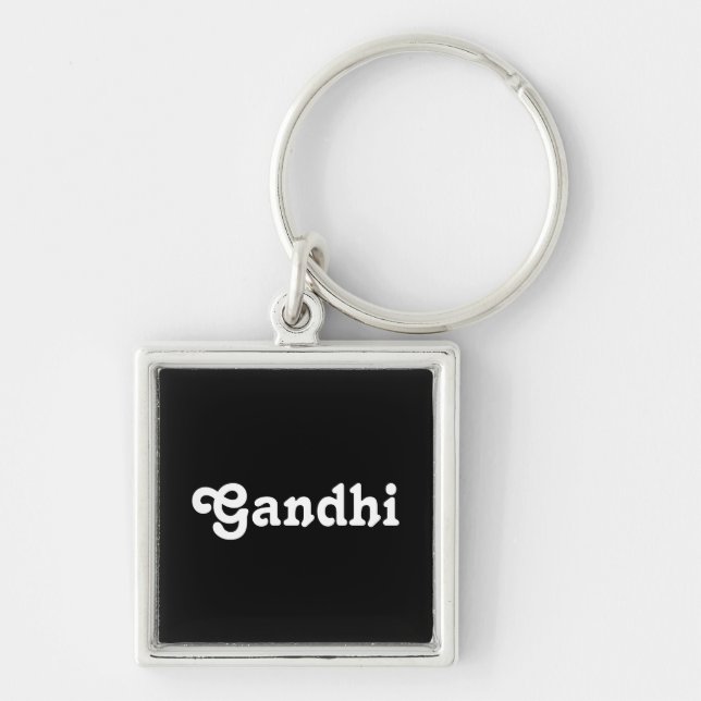 Porte-clés Porte - clé Gandhi (Devant)