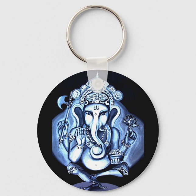 PORTE-CLÉS PORTE - CLÉ GANESHA (Recto)