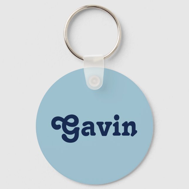 Porte-clés Porte - clé Gavin (Recto)