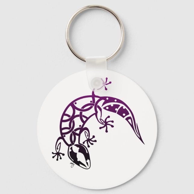 Porte-clés Porte - clé Gecko (Recto)