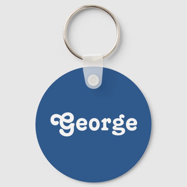 Porte-clés Porte - clé George (Recto)