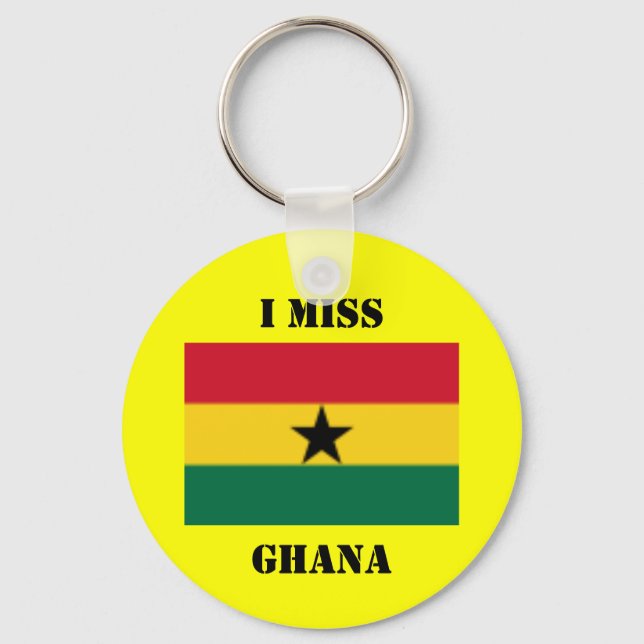 PORTE-CLÉS PORTE - CLÉ GHANA (Recto)