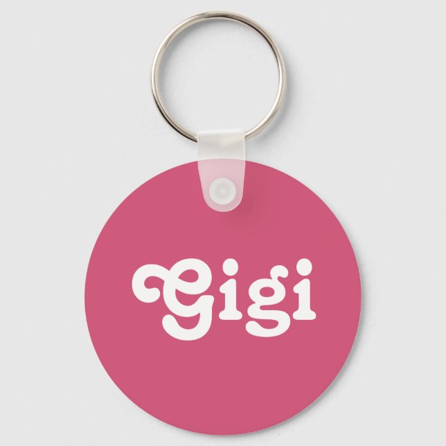 Porte-clés Porte - clé Gigi (Recto)