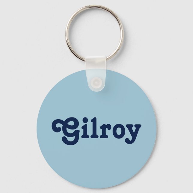 Porte-clés Porte - clé Gilroy (Recto)