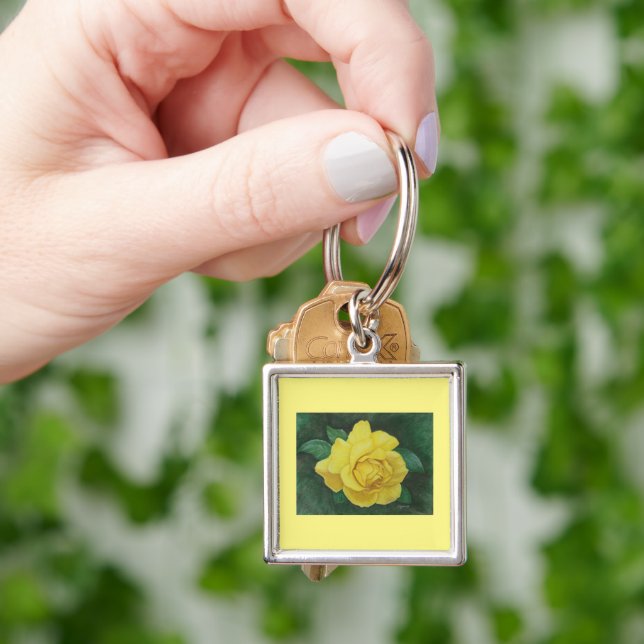 Porte-clés Porte - clé Golden Petals (main)
