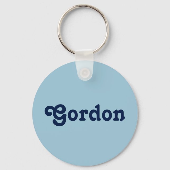 Porte-clés Porte - clé Gordon (Recto)