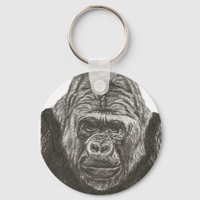 Porte-clés Porte - clé Gorilla (Recto)