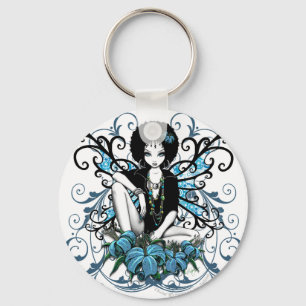 Porte-clés Porte - clé gothique de fée de fleur de la "Chin