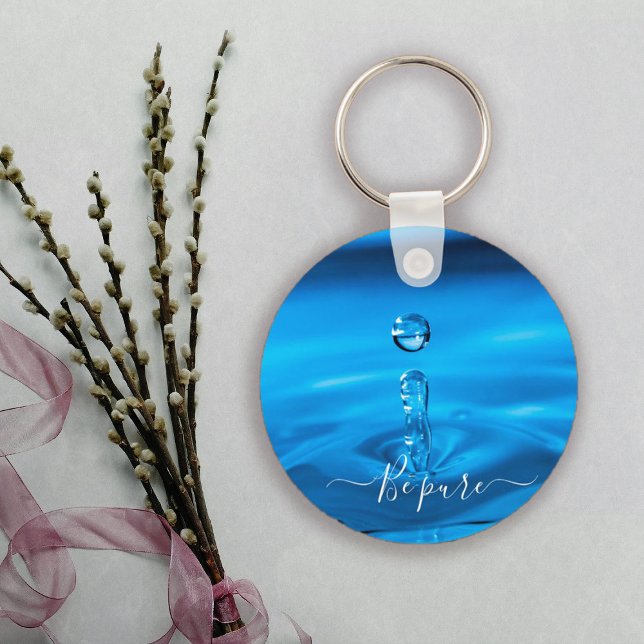 Porte-clés porte - clé gouttes d'eau (Créateur téléchargé)