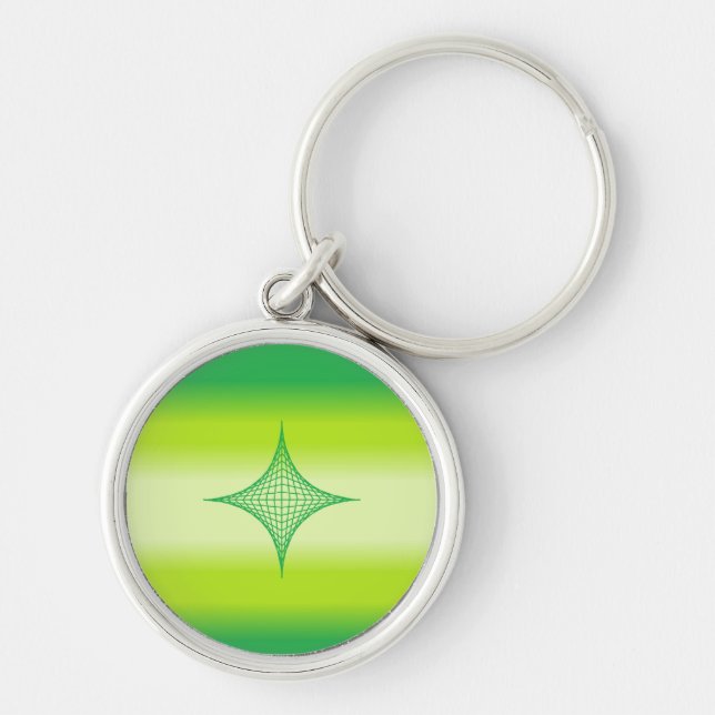 Porte-clés Porte - clé Green Star (Devant)