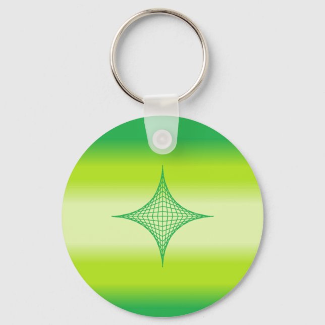 Porte-clés Porte - clé Green Star (Recto)