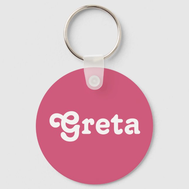 Porte-clés Porte - clé Greta (Recto)