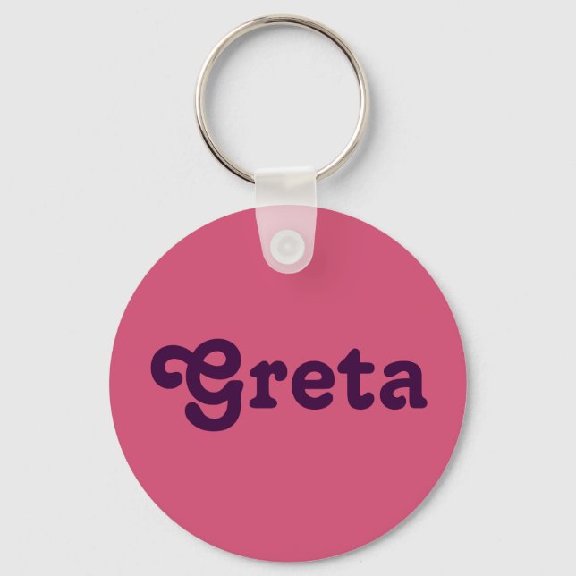 Porte-clés Porte - clé Greta (Recto)