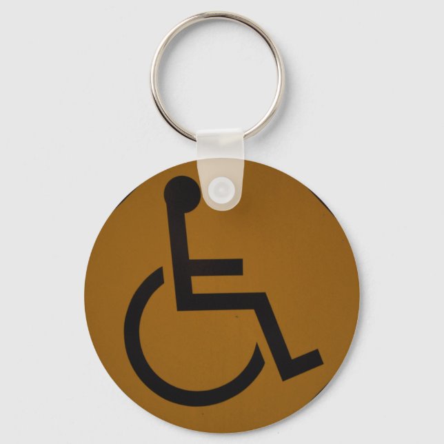 Porte-clés Porte - clé handicapé - 1 (Recto)