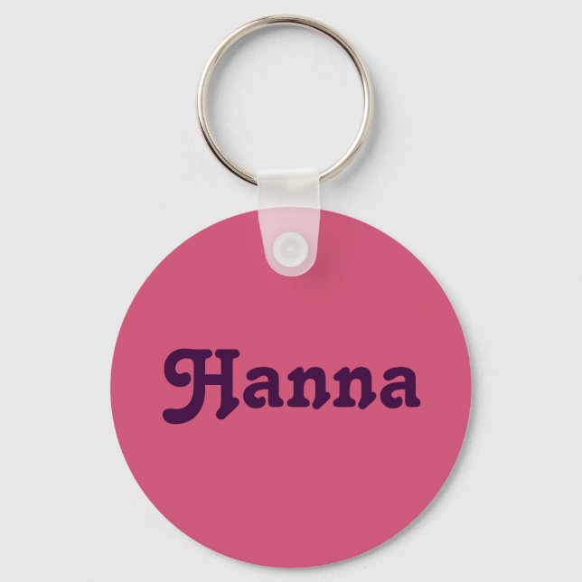 Porte-clés Porte - clé Hanna (Recto)