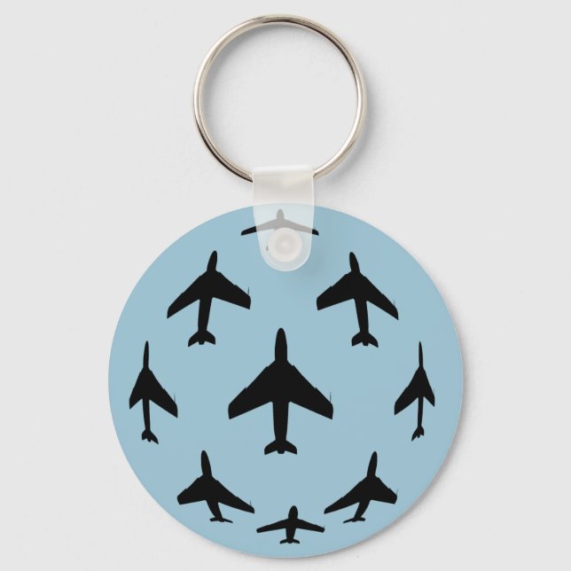 Porte-clés Porte - clé Hawker Hunter (Recto)