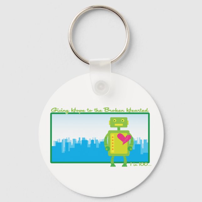 Porte-clés Porte - clé HeartBot (Recto)