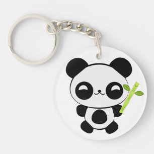 Porte-clés Porte - clé heureux de panda de bébé