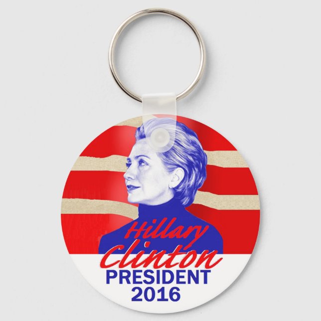 Porte-clés Porte - clé Hillary 2016 (Recto)