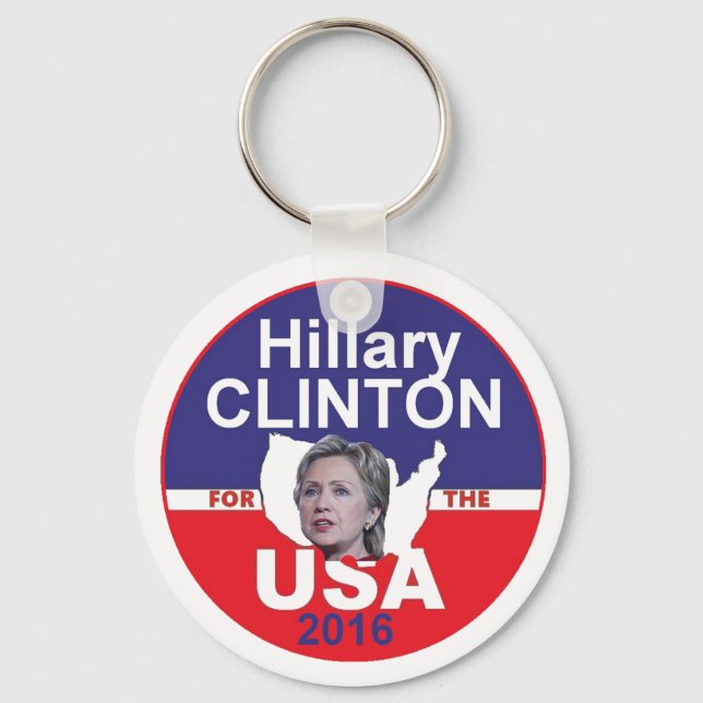 Porte-clés Porte - clé Hillary 2016 (Recto)
