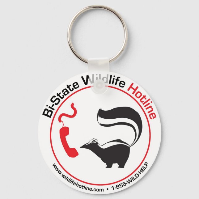 Porte-clés Porte - clé Hotline Wildlife (Recto)