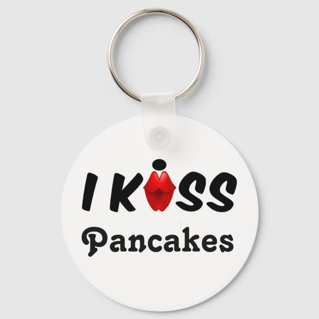 Porte-clés Porte - clé I Kiss Pancakes (Recto)