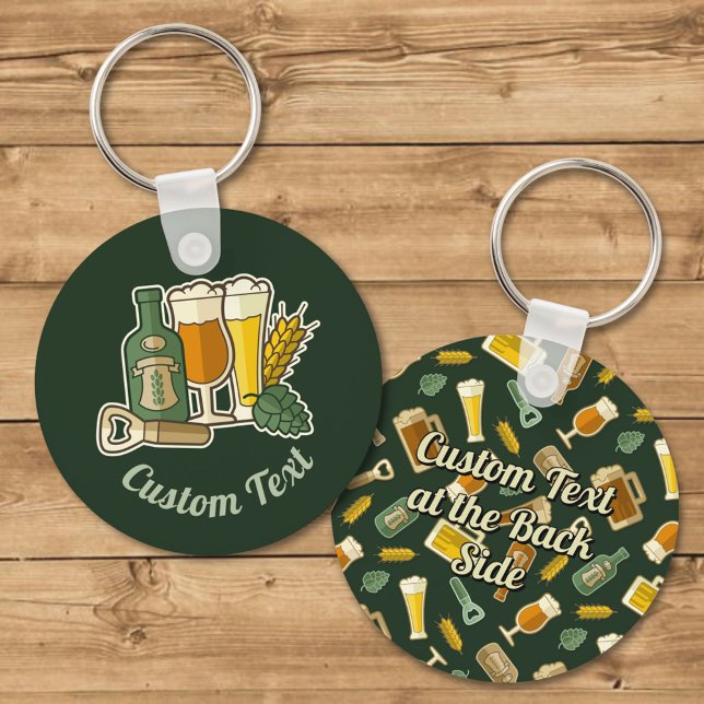 Porte-clés Porte - clé Icônes de bière (Créateur téléchargé)