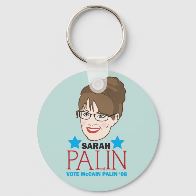 Porte-clés Porte - clé illustré Palin (Recto)