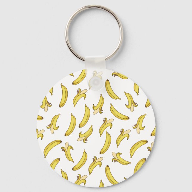 Porte-clés Porte - clé imprimé Banana Motif (Recto)