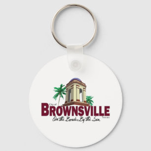 Porte-clés Porte - clé indicateur de ville de Brownsville (Te