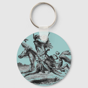 Porte-clés Porte - clé indien de l'équitation