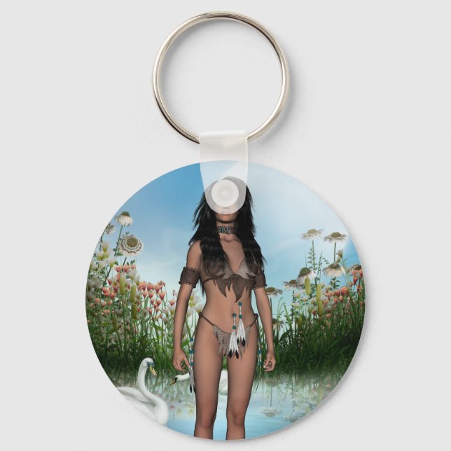 Porte-clés Porte - clé indien Dream Walker (Recto)