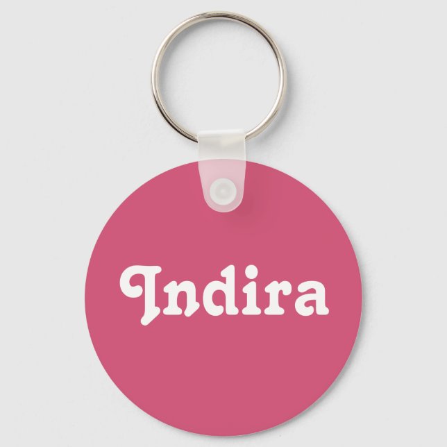 Porte-clés Porte - clé Indira (Recto)