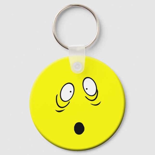Porte-clés Porte - clé inquiet (Recto)