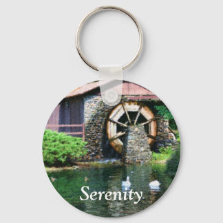Porte-clés Porte - clé Inspirationnel de la roue d'eau Sereni