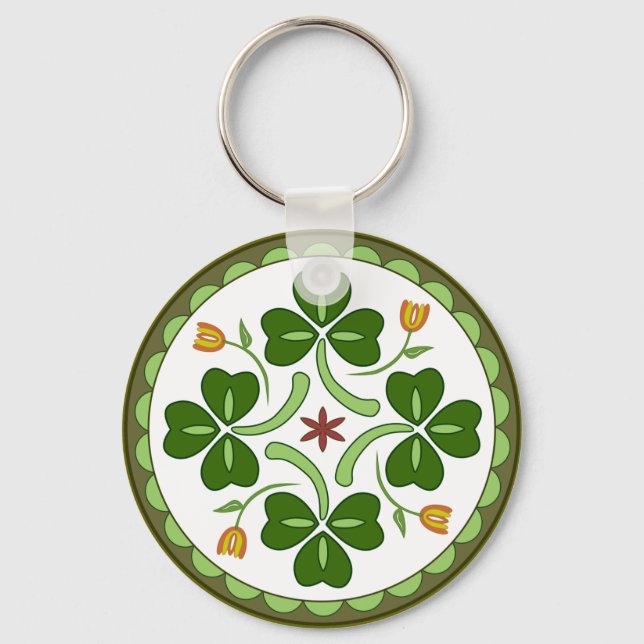 Porte-clés Porte - clé - Irish Good Luck Hex (Recto)