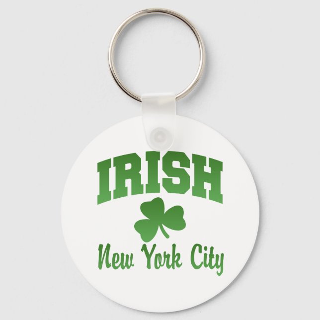Porte-clés Porte - clé irlandais de New York (Recto)