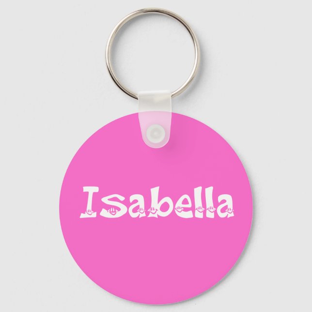 Porte-clés Porte - clé Isabella (Recto)