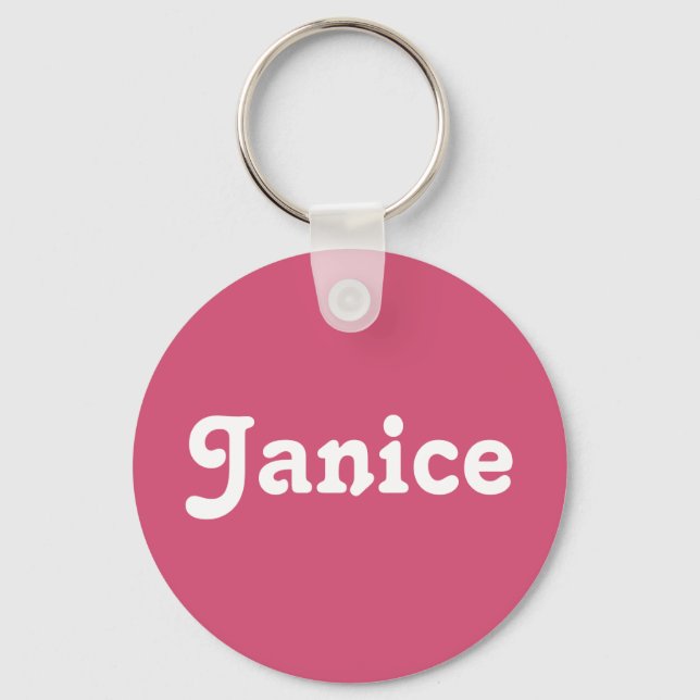 Porte-clés Porte - clé Janice (Recto)