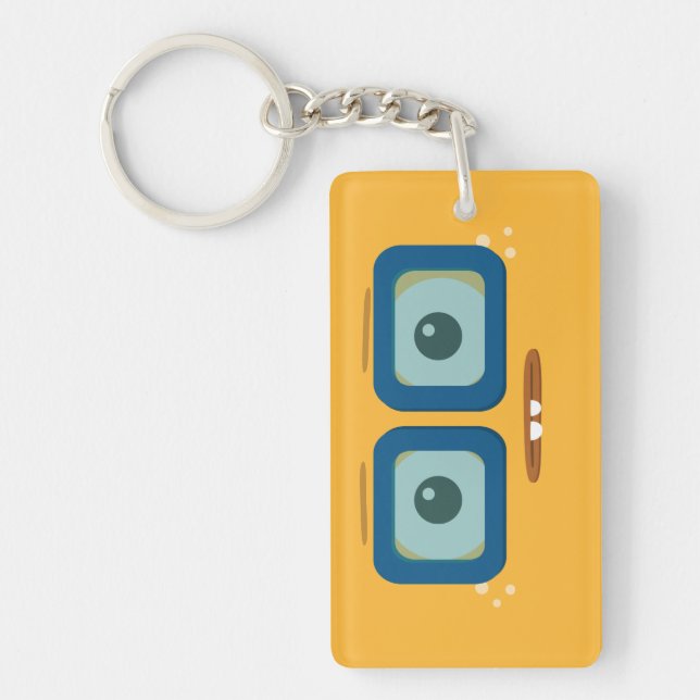 Porte-clés Porte - clé jaune différent de BBSS (Devant)