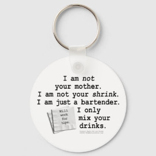 Porte-clés Porte - clé - JE SUIS UN OBSTACLE