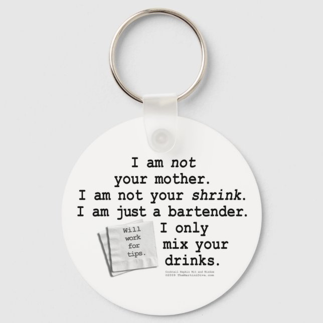 Porte-clés Porte - clé - JE SUIS UN OBSTACLE (Recto)