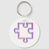 Porte - clé Jigsaw Cutout
