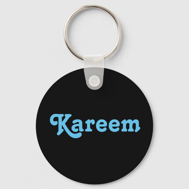 Porte-clés Porte - clé Kareem (Recto)